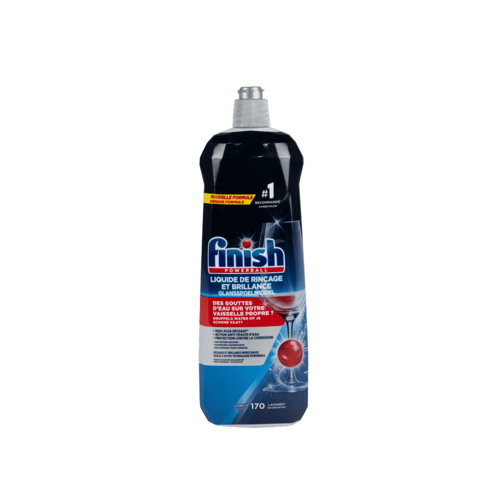 Finish lave-vaisselle brillant et liquie de rinçage